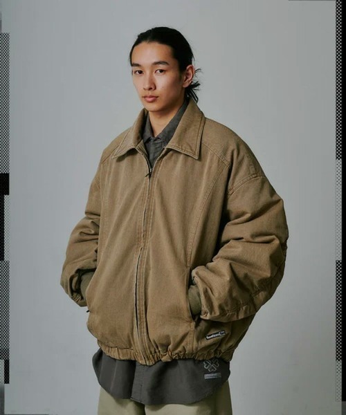 セール】【FACETASM】BIG WASHED JACKET / ベージュ [JOO-JK-M05