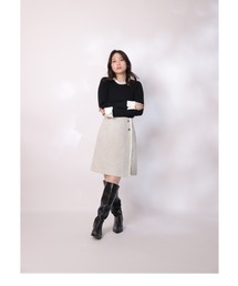 Apuweiser-riche｜アプワイザー・リッシェのスカート（ツイード）通販