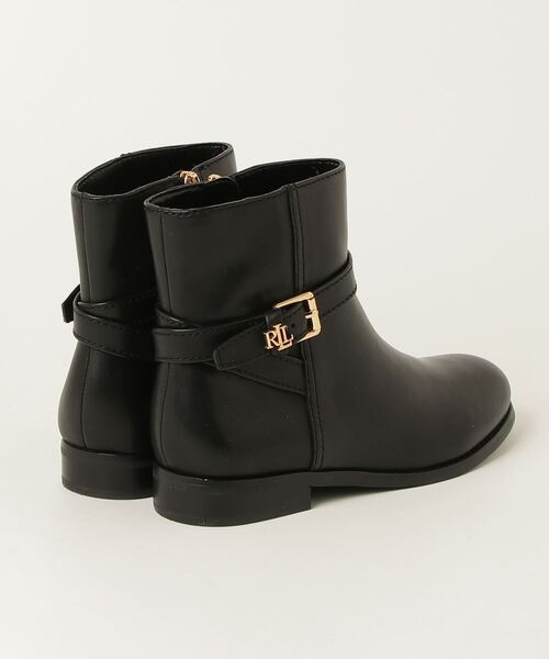 LAUREN RALPH LAUREN(ローレン ラルフ ローレン)の「ローレン ラルフ ローレン BROOKE BT 2 ブルック ブーツ 2(ブーツ・レディース・ブラック・55/60/65/70/75)」の2枚目の写真
