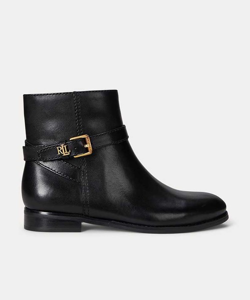 LAUREN RALPH LAUREN(ローレン ラルフ ローレン)の「ローレン ラルフ ローレン BROOKE BT 2 ブルック ブーツ 2(ブーツ・レディース・ブラック・55/60/65/70/75)」の1枚目の写真