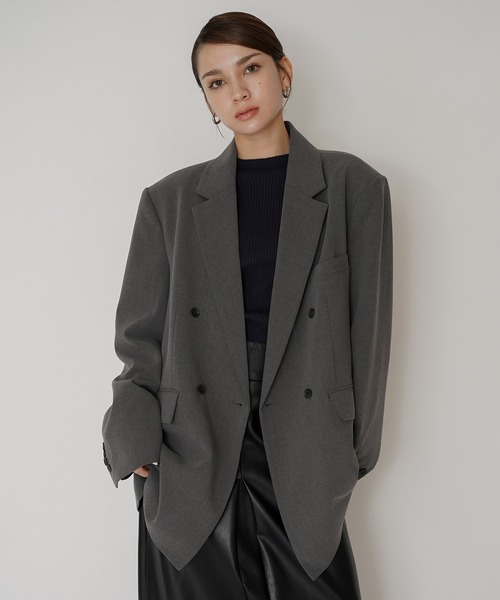 セール】ダブル ジャケット コート KINO THE KEI（テーラード