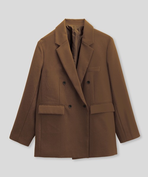 セール】ダブル ジャケット コート KINO THE KEI（テーラード