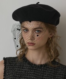 GRACE CONTINENTAL（グレースコンチネンタル）の「Le Beret Francaisベレー帽（ハンチング/ベレー帽）」