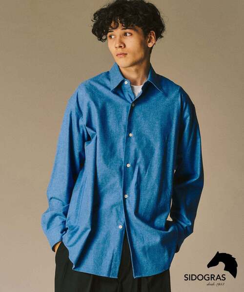 SIDOGRAS / シドグラス】LE JAPON Akita フランネルシャツ（シャツ