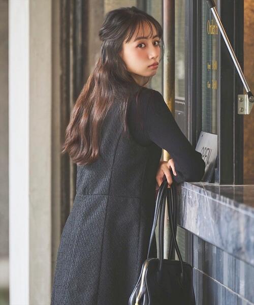 セール】Aラインミニジャンスカ（ジャンパースカート）｜SWINGLE