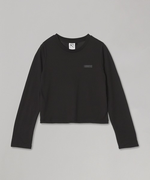 PUMA(プーマ)の「PUMA X ROSE Slim Longsleeve Tee 633805-01(Tシャツ/カットソー・レディース・ブラック・SMALL/MEDIUM/LARGE)」の1枚目の写真