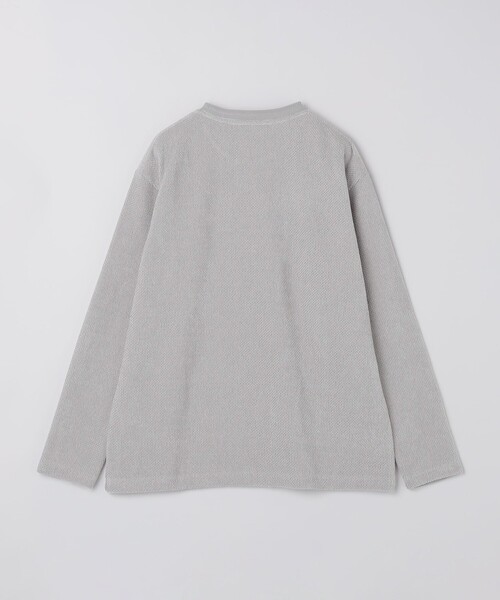 SHIPS Colors(シップス カラーズ)の「SHIPS Colors:カノコ モール ロンT(Tシャツ/カットソー・メンズ・ライトグレー/ベージュ/ネイビー・LARGE/X-LARGE/MEDIUM)」の15枚目の写真