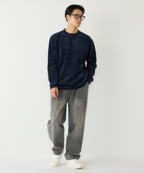 SHIPS Colors(シップス カラーズ)の「SHIPS Colors:カノコ モール ロンT(Tシャツ/カットソー・メンズ・ライトグレー/ベージュ/ネイビー・LARGE/X-LARGE/MEDIUM)」の11枚目の写真