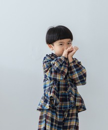 LOWRYS FARM | INDIA IS BEAUTIFULチェックブラウス 598227(シャツ/ブラウス)