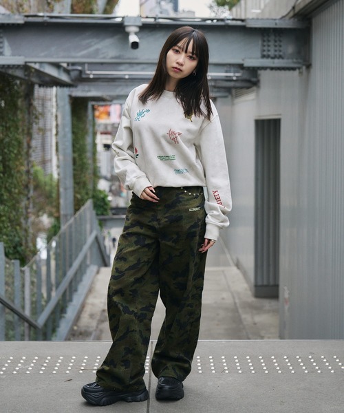 Subciety(サブサエティ)の「【WOMEN】Memorial sweat(スウェット・レディース・オフホワイト/ブラック・FREE)」の19枚目の写真