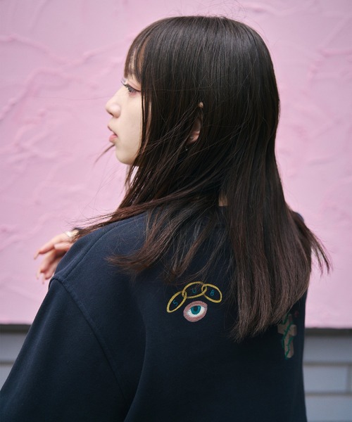 Subciety(サブサエティ)の「【WOMEN】Memorial sweat(スウェット・レディース・オフホワイト/ブラック・FREE)」の21枚目の写真