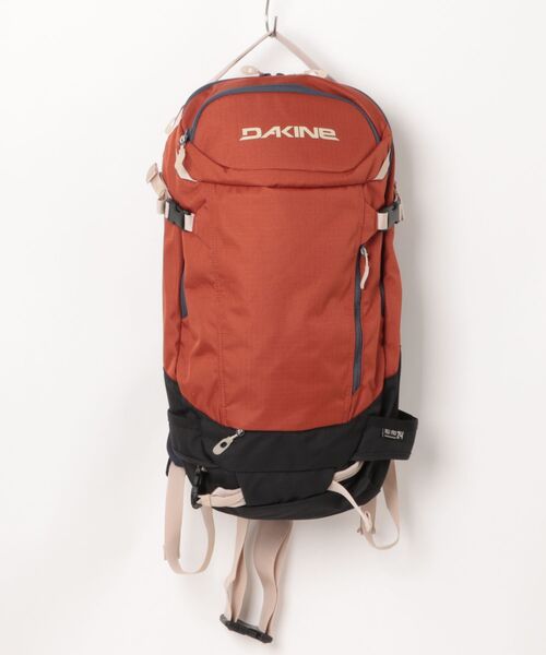 DAKINE(ダカイン)の「DAKINE HELI PRO BACKPACK 24L バックパック/リュック 【25-26SNOWモデル】/ダカインスキースノーボードギア(バックパック・リュックサック)(バックパック/リュック・メンズ・オレンジ系その他/ブラック・FREE)」の1枚目の写真