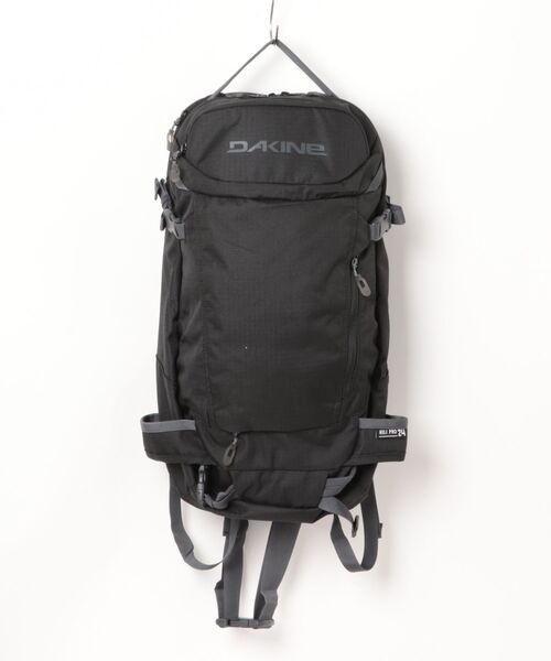 DAKINE(ダカイン)の「DAKINE HELI PRO BACKPACK 24L バックパック/リュック 【25-26SNOWモデル】/ダカインスキースノーボードギア(バックパック・リュックサック)(バックパック/リュック・メンズ・オレンジ系その他/ブラック・FREE)」の2枚目の写真