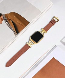 MAISON SELECT(メゾンセレクト)のGS10D17-MZ レザー調スマートウォッチバンド Apple Watch Band 38mm 40mm 41mm(デジタル腕時計)