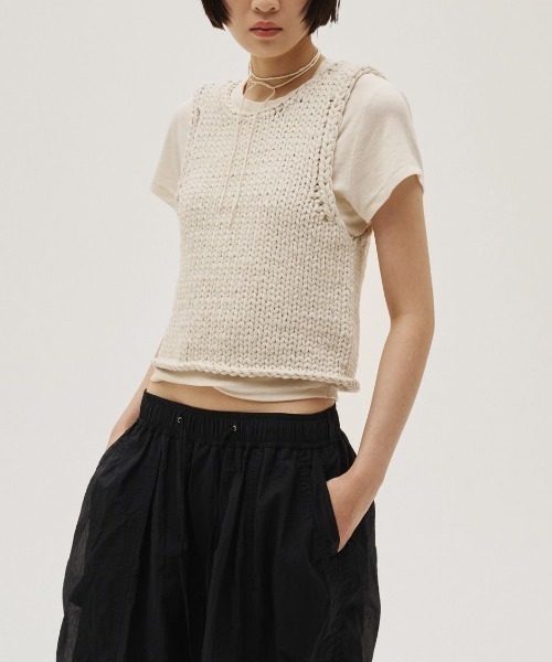 TODAYFUL(トゥデイフル)の「TODAYFUL Compact Smooth T-shirts コンパクトスムースTシャツ/12610617(Tシャツ/カットソー・レディース・キナリ/チョコ/ベビーピンク/グレー・ONE SIZE)」の7枚目の写真