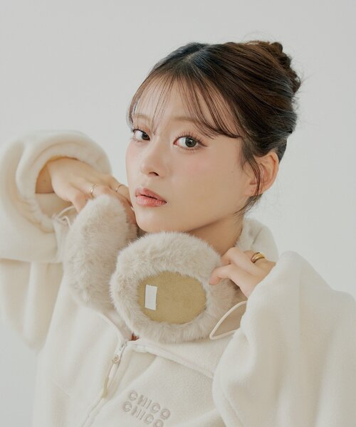 ❤️ 未使用　TRICOT CHIC ホワイトファー耳あて付き　タグ付き　58 楽天市場】【20周年記念セール30%OFF】ラブトキシック リサイクルエコ