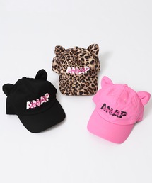 ANAP kids（アナップキッズ）の「KOGYARU×ANAP ネコ耳 キャップ【ジュニアお揃い】（キャップ）」