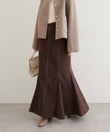 【WEB限定】ハートウエスト起毛マーメイドスカート