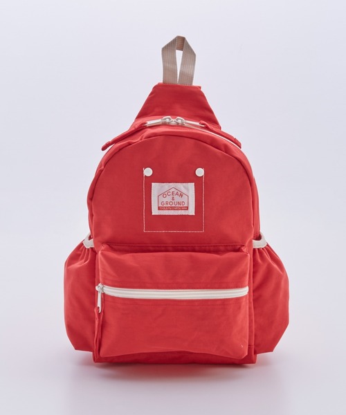 Ocean&Ground（オーシャン&グラウンド）の「ﾜﾝｼｮﾙﾀﾞｰBAG GOODAY（ボディバッグ/ウエストポーチ・キッズ・ラベンダー/ベージュ/エメラルド/ブラック/レッド/グリーン/ダークネイビー・FREE）」の7枚目の写真