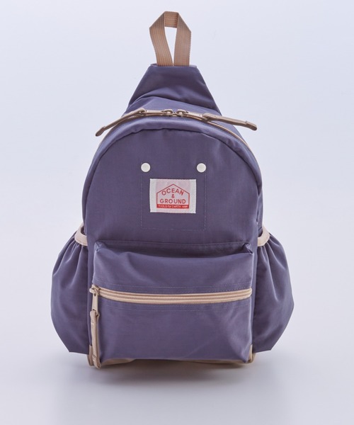 Ocean&Ground（オーシャン&グラウンド）の「ﾜﾝｼｮﾙﾀﾞｰBAG GOODAY（ボディバッグ/ウエストポーチ・キッズ・ラベンダー/ベージュ/エメラルド/ブラック/レッド/グリーン/ダークネイビー・FREE）」の5枚目の写真