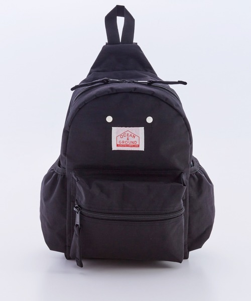 Ocean&Ground（オーシャン&グラウンド）の「ﾜﾝｼｮﾙﾀﾞｰBAG GOODAY（ボディバッグ/ウエストポーチ・キッズ・ラベンダー/ベージュ/エメラルド/ブラック/レッド/グリーン/ダークネイビー・FREE）」の14枚目の写真