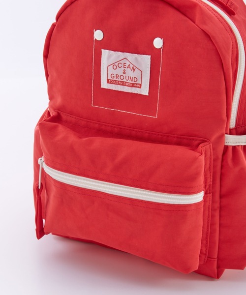 Ocean&Ground（オーシャン&グラウンド）の「ﾜﾝｼｮﾙﾀﾞｰBAG GOODAY（ボディバッグ/ウエストポーチ・キッズ・ラベンダー/ベージュ/エメラルド/ブラック/レッド/グリーン/ダークネイビー・FREE）」の16枚目の写真