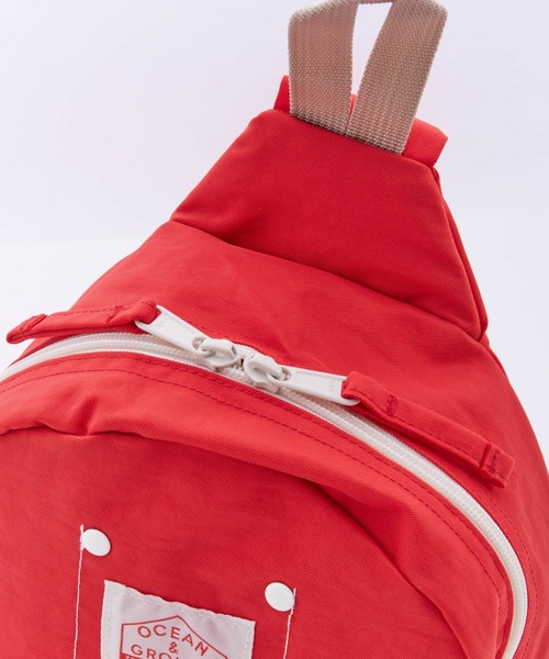 Ocean&Ground（オーシャン&グラウンド）の「ﾜﾝｼｮﾙﾀﾞｰBAG GOODAY（ボディバッグ/ウエストポーチ・キッズ・ラベンダー/ベージュ/エメラルド/ブラック/レッド/グリーン/ダークネイビー・FREE）」の17枚目の写真