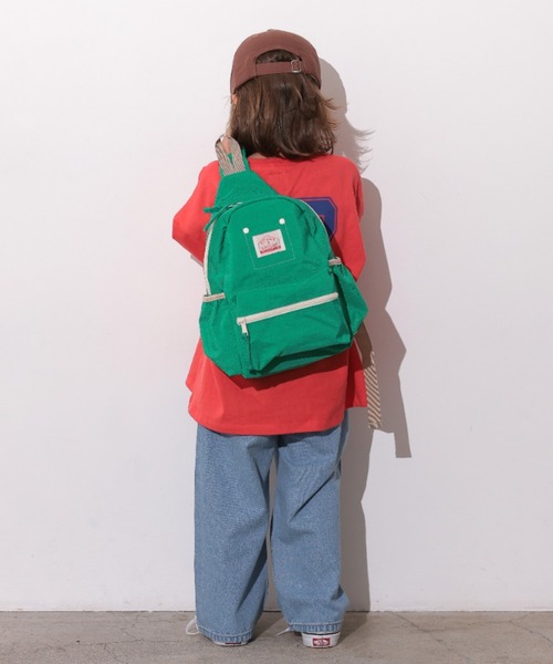 Ocean&Ground（オーシャン&グラウンド）の「ﾜﾝｼｮﾙﾀﾞｰBAG GOODAY（ボディバッグ/ウエストポーチ・キッズ・ラベンダー/ベージュ/エメラルド/ブラック/レッド/グリーン/ダークネイビー・FREE）」の8枚目の写真