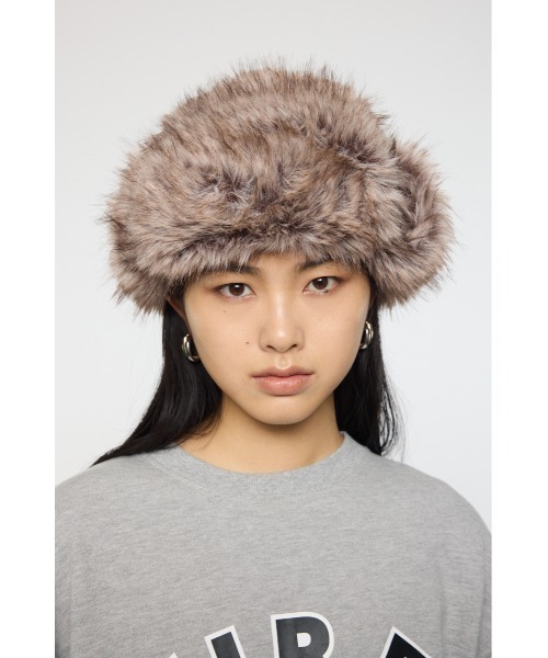 MOUSSY（マウジー）の「AVIREX F/FUR フライトキャップ（ハット・レディース・マルチ・FREE）」の4枚目の写真