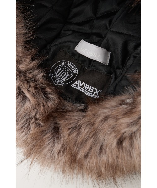 MOUSSY（マウジー）の「AVIREX F/FUR フライトキャップ（ハット・レディース・マルチ・FREE）」の14枚目の写真