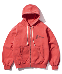 AECA（エイカ）の「AECA BOMB ZIP UP HOODIE-WASHED CORAL（パーカー）」