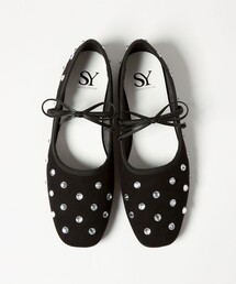 ODETTE E ODILE｜オデット エ オディールのバレエシューズ（ブラック