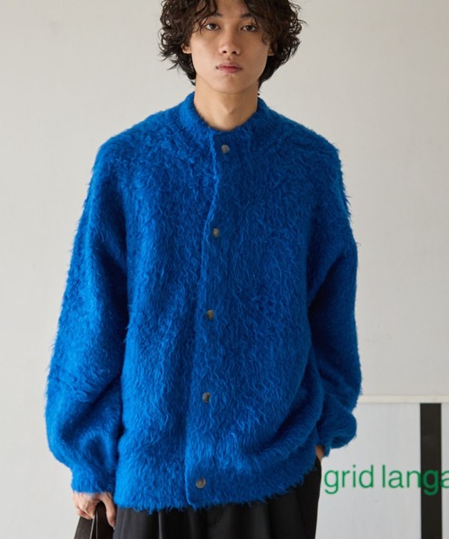 PBLIM（ページボーイリム）の「《UNISEX》ブークレーキモウカーディガン（カーディガン/ボレロ・レディース・ブラウン/ブルー/チャコールグレー・FREE）」の17枚目の写真