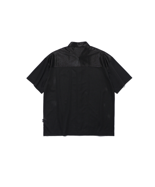 FREEDOM(フリーダム)の「スプリットショートスリーブシャツ(ブラック)(その他トップス・メンズ・その他・LARGE/X-LARGE/XX-LARGE/XXX-LARGE)」の3枚目の写真
