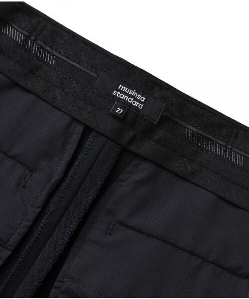 MUSINSA STANDARD WOMAN（ムシンサスタンダードウーマン）の「ウィメンズハイウエストワイドヒドンバンディングスラックス[ブラック]（スラックス・レディース・その他・34/32/30/31/24/25/26/27/28/29）」の8枚目の写真