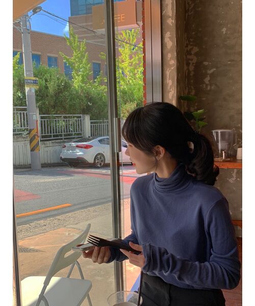 MUSINSA STANDARD WOMAN（ムシンサスタンダードウーマン）の「ウィメンズハイウエストワイドヒドンバンディングスラックス[ブラック]（スラックス・レディース・その他・34/32/30/31/24/25/26/27/28/29）」の18枚目の写真