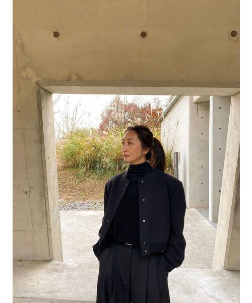 MUSINSA STANDARD WOMAN（ムシンサスタンダードウーマン）の「ウィメンズハイウエストワイドヒドンバンディングスラックス[ブラック]（スラックス・レディース・その他・34/32/30/31/24/25/26/27/28/29）」の20枚目の写真