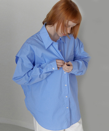 RENSE（レンセ）の「Double Stripe Shirts Blue（シャツ/ブラウス）」