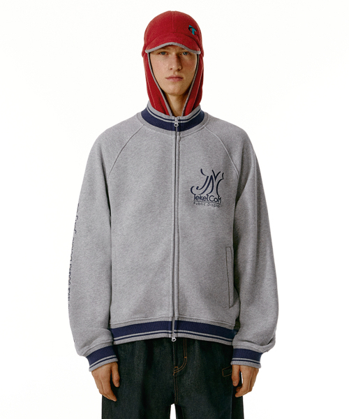 TEKET(テケット)の「Zzzip Track Zip-Up Sweatshirt Melange Gray(スウェット・メンズ・その他・SMALL/MEDIUM/LARGE)」の2枚目の写真