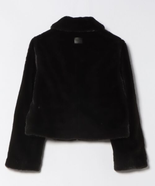 ALLSAINTS(オールセインツ)の「SAYE FAUX FUR JACKET | SAYE フェイク ファー ジャケット(その他アウター・レディース・グレー系その他・XS/S/M/L)」の7枚目の写真
