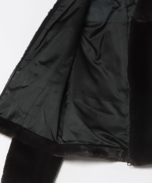 ALLSAINTS(オールセインツ)の「SAYE FAUX FUR JACKET | SAYE フェイク ファー ジャケット(その他アウター・レディース・グレー系その他・XS/S/M/L)」の8枚目の写真