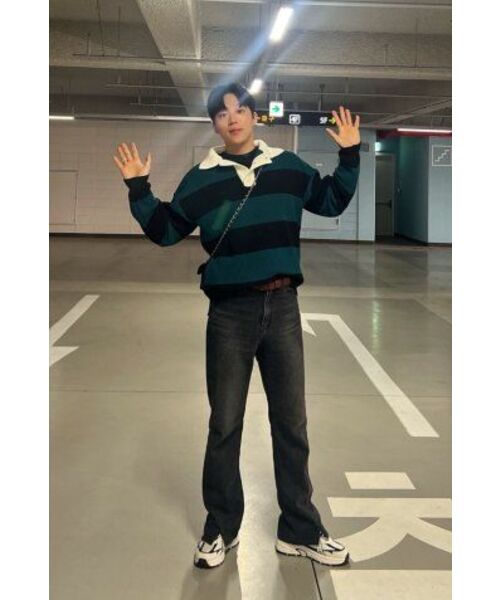 NODU（ノードユー）の「ボールドラグビー畦編みニット[ブラック]（ニット/セーター・レディース・その他・MEDIUM/LARGE）」の3枚目の写真
