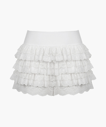 ROUGHNECK（ラフネック）の「レースチュチュパンツスカートホワイト（スカート）」