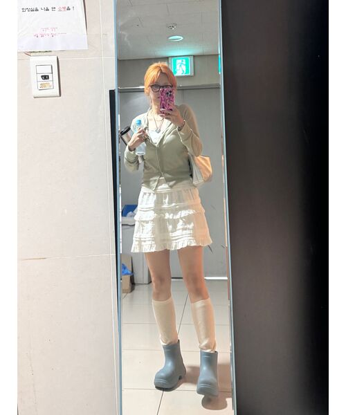 ROUGHNECK（ラフネック）の「レースチュチュパンツスカートホワイト（スカート・レディース・その他・FREE）」の9枚目の写真