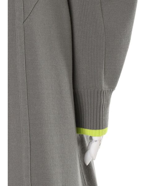 UN3D.（アンスリード）の「HOOD KNIT TENT OP / フードニットテントワンピース（ワンピース・レディース・ブラック/グレー・38/36）」の19枚目の写真