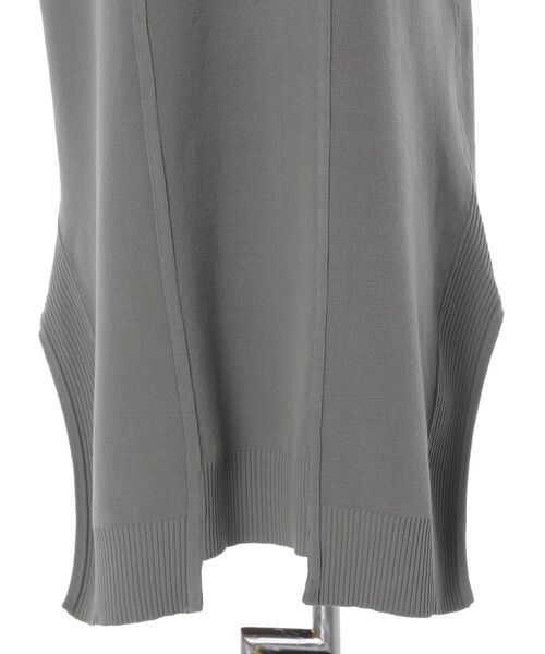 UN3D.（アンスリード）の「HOOD KNIT TENT OP / フードニットテントワンピース（ワンピース・レディース・ブラック/グレー・38/36）」の21枚目の写真