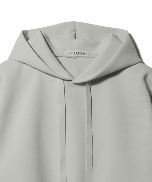 ESTNATION / ミラノリブ サイドジップフーディー＜ECOPET＞（パーカー