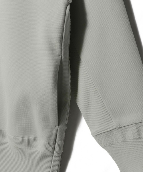 ESTNATION(エストネーション)の「ESTNATION / ミラノリブ サイドジップフーディー<ECOPET>(パーカー・メンズ・ライトグレー/ネイビー/ブラック・MEDIUM/LARGE/X-LARGE)」の11枚目の写真