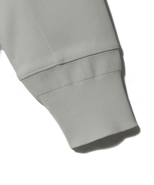 ESTNATION(エストネーション)の「ESTNATION / ミラノリブ サイドジップフーディー<ECOPET>(パーカー・メンズ・ライトグレー/ネイビー/ブラック・MEDIUM/LARGE/X-LARGE)」の12枚目の写真