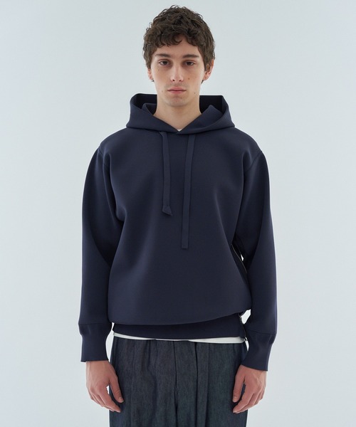 ESTNATION(エストネーション)の「ESTNATION / ミラノリブ サイドジップフーディー<ECOPET>(パーカー・メンズ・ライトグレー/ネイビー/ブラック・MEDIUM/LARGE/X-LARGE)」の15枚目の写真